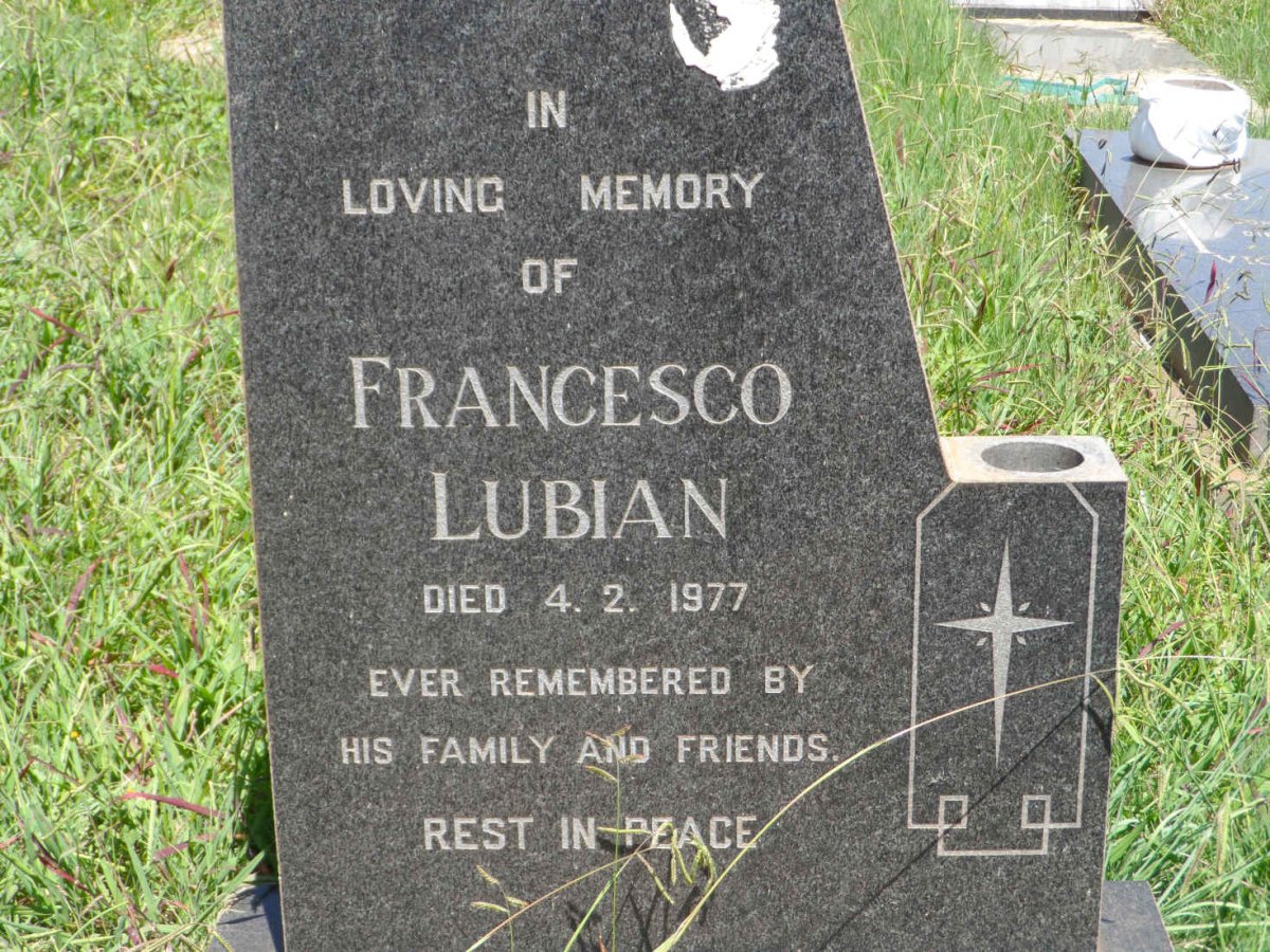 LUBIAN Francesco -1977