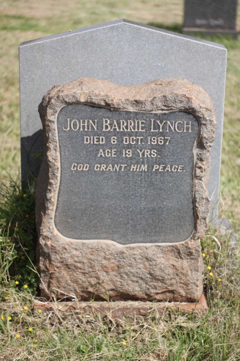 LYNCH John Barrie -1967
