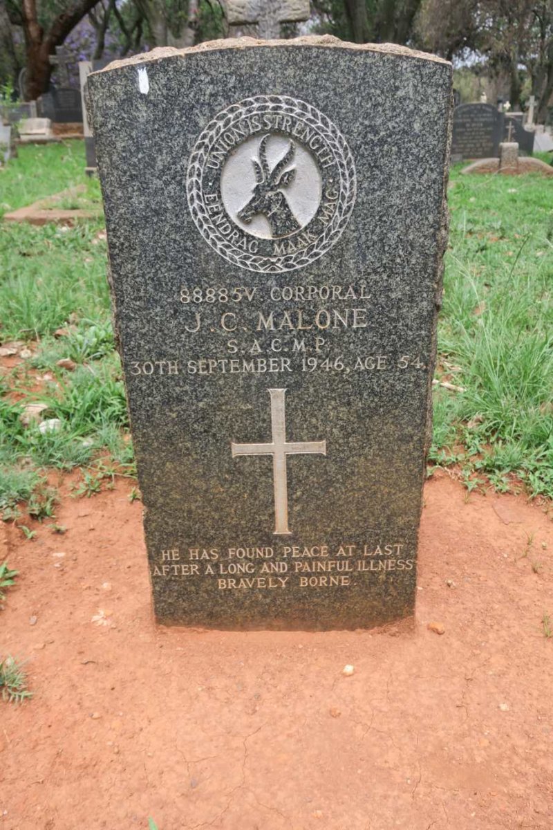 MALONE J.C. -1946