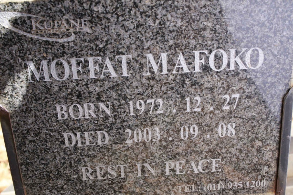 MAFOKO Moffat 1972-2003
