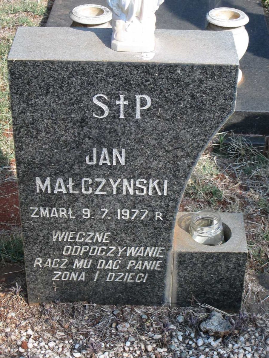 MALCZYNSKI Jan -1977
