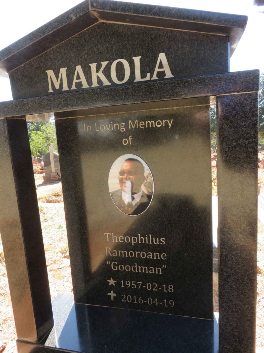 MAKOLA Theophilus Ramoroane 1957-2016