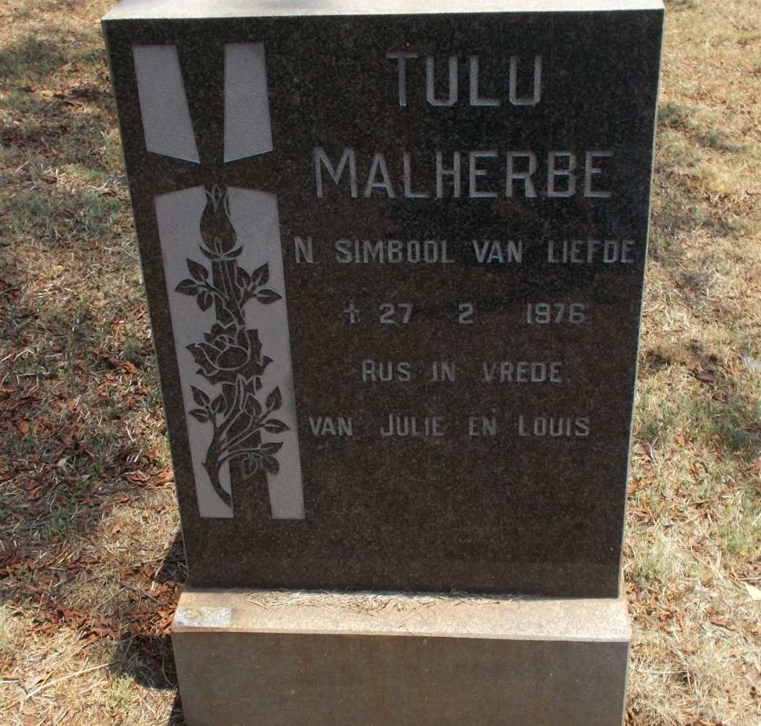 MALHERBE Tulu -1976