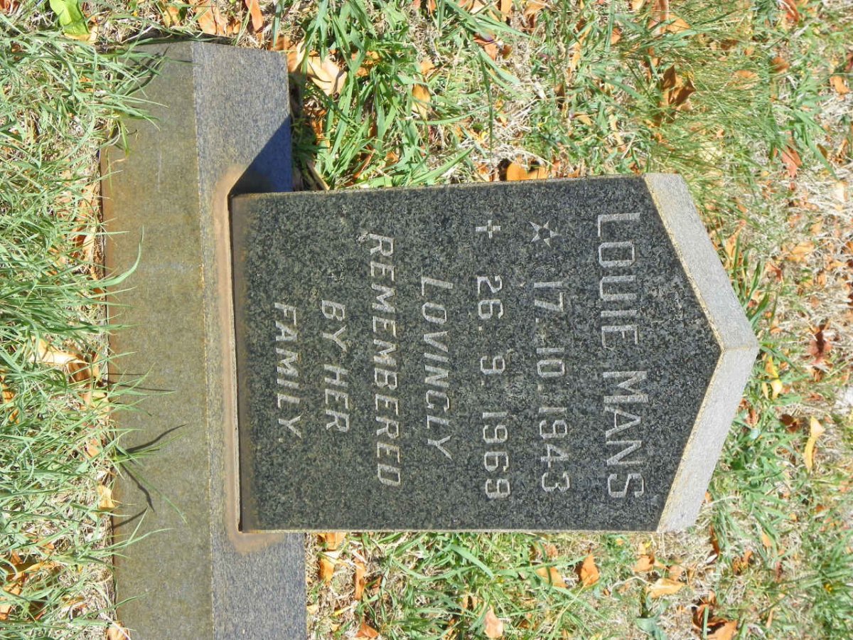MANS Louie 1943-1969