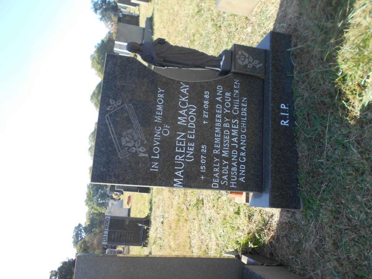 MACKAY Maureen nee ELDON 1925-1985