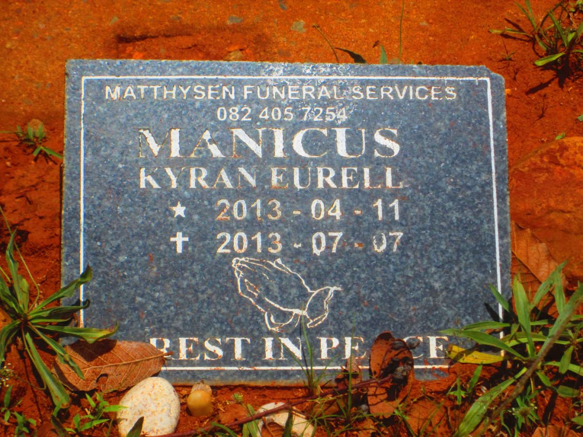 MANICUS Kyran Eurell 2013-2013