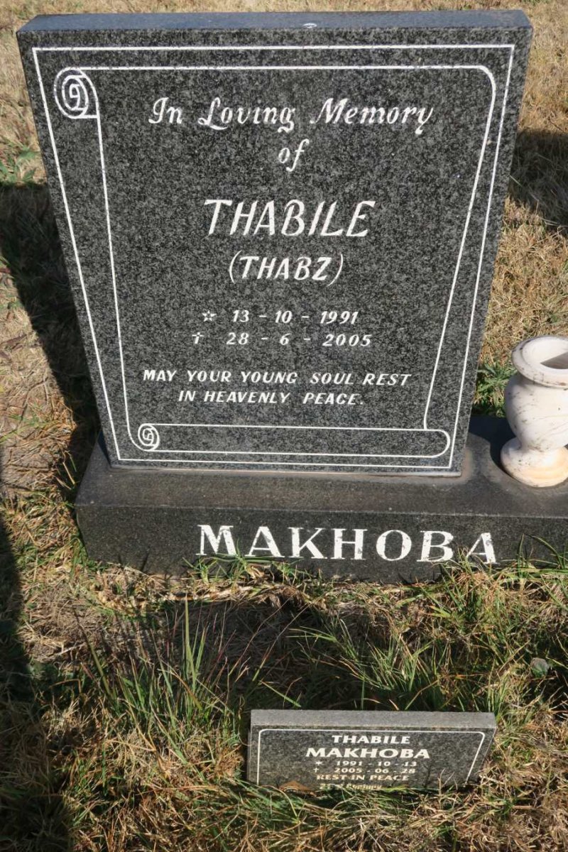 MAKHOBA Thabile 1991-2005