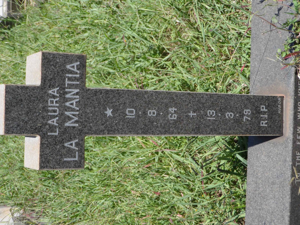 MANTIA Laura, la 1964-1979
