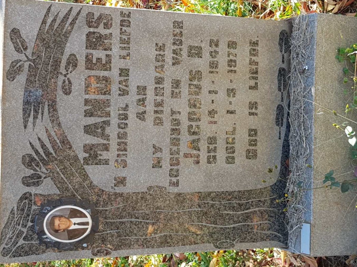 MANDERS Jacobus D. 1942-1978