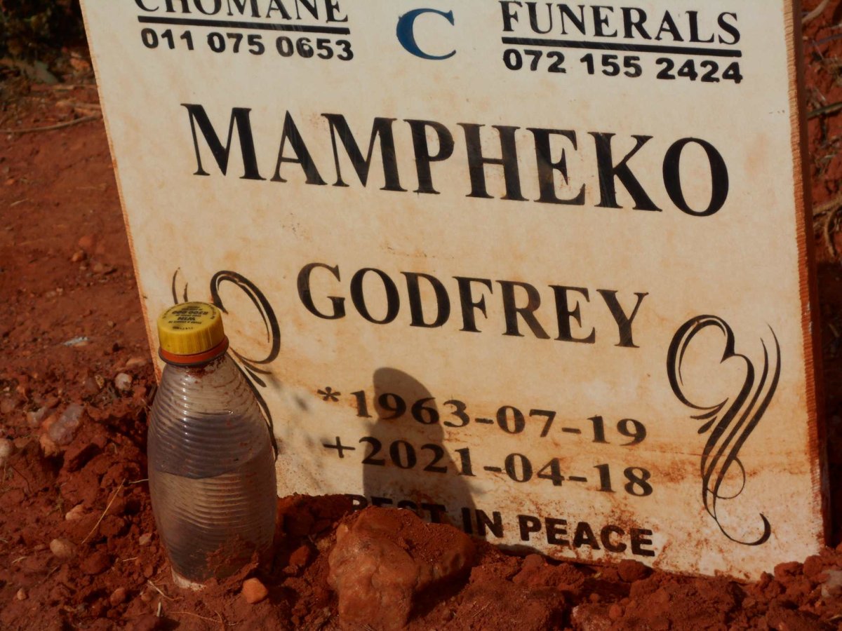 MAMPHEKO Godfrey 1963-2021