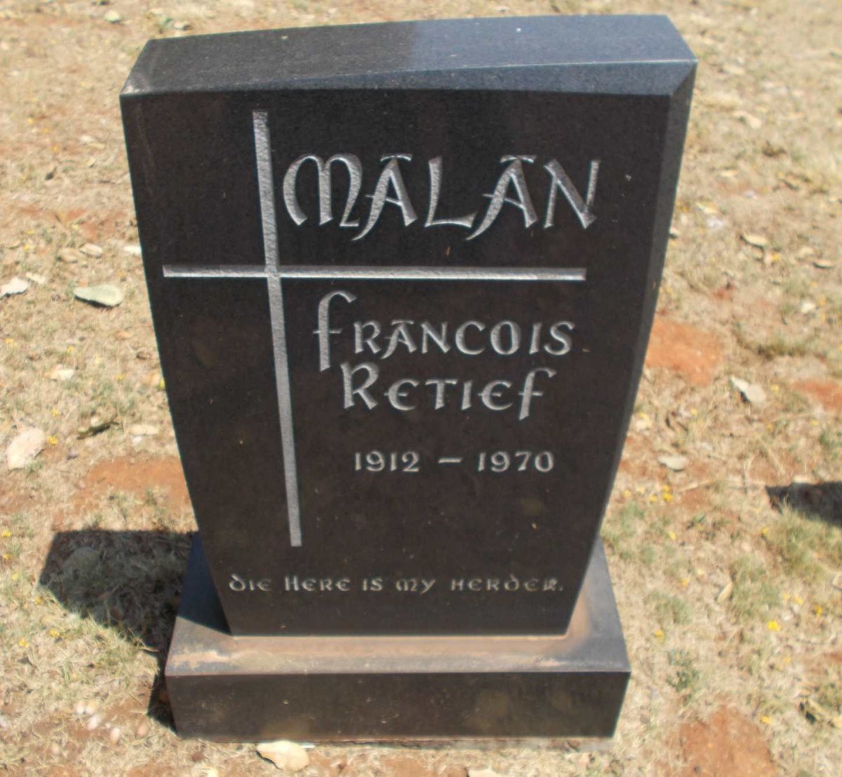 MALAN Francois Retief 1912-1970
