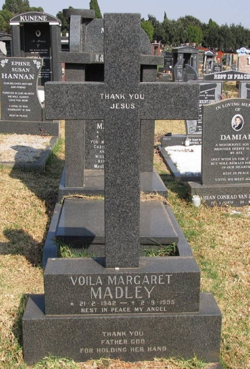 MADLEY Voila Margaret 1942-1995
