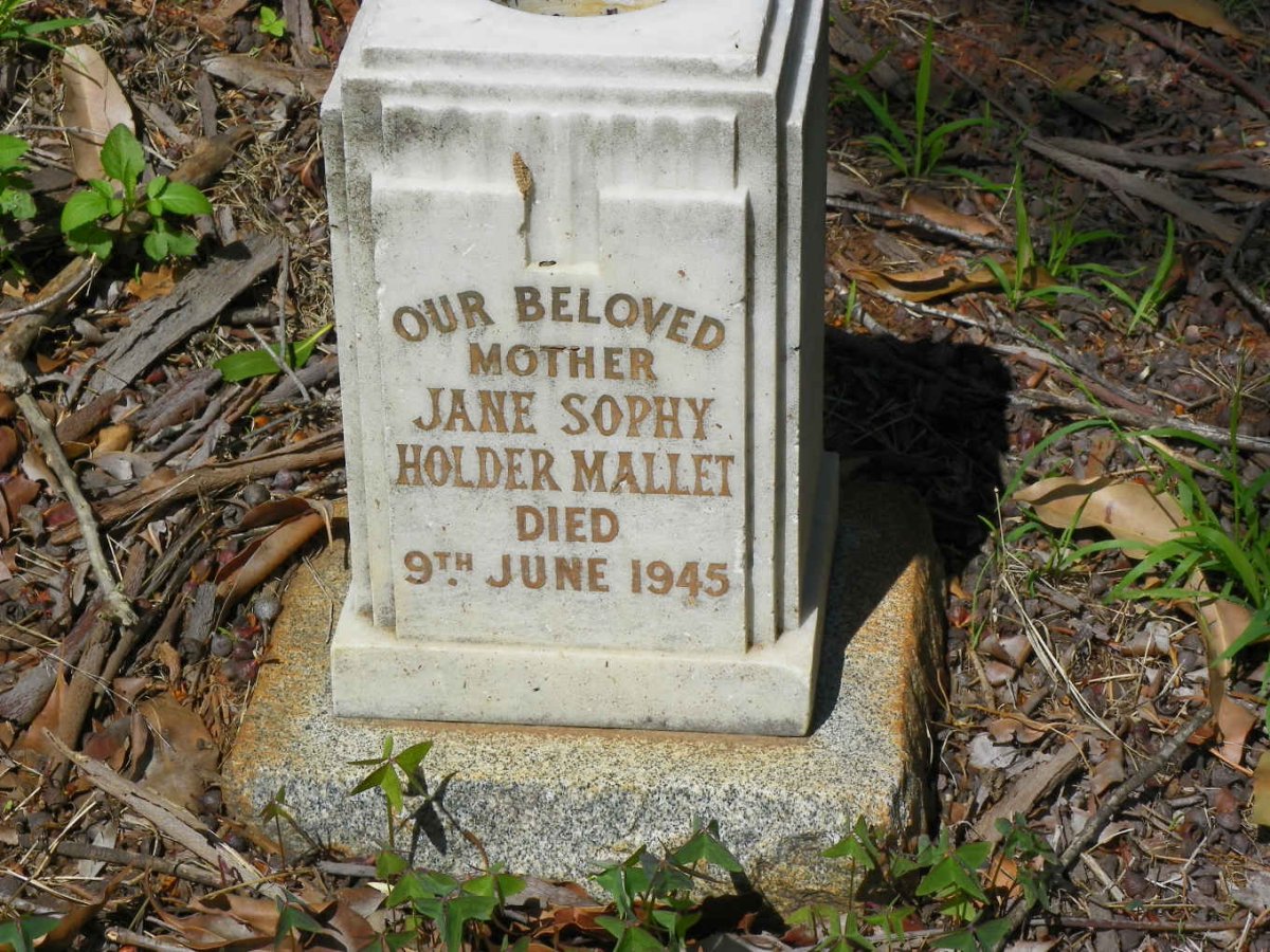 MALLET Jane Sophy Holder -1945