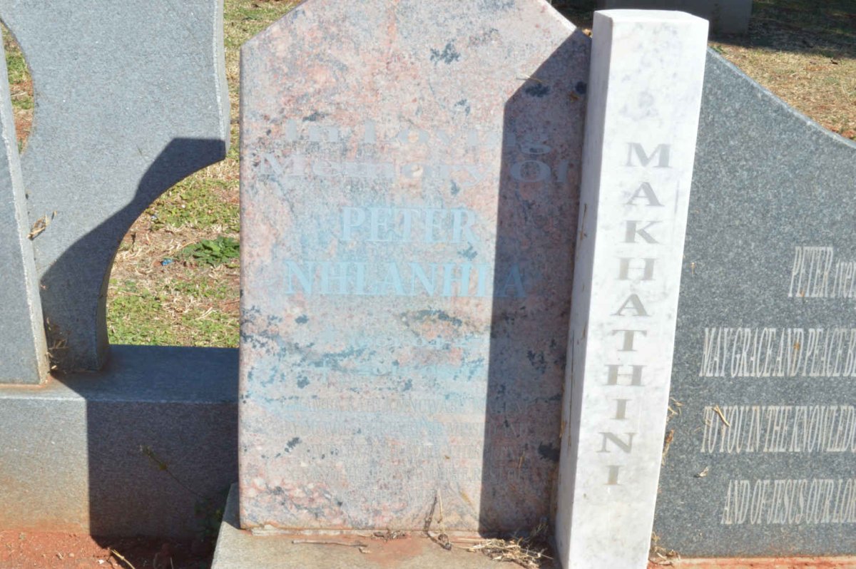 MAKHATHINI Peter Nhlanhla 1961-2014
