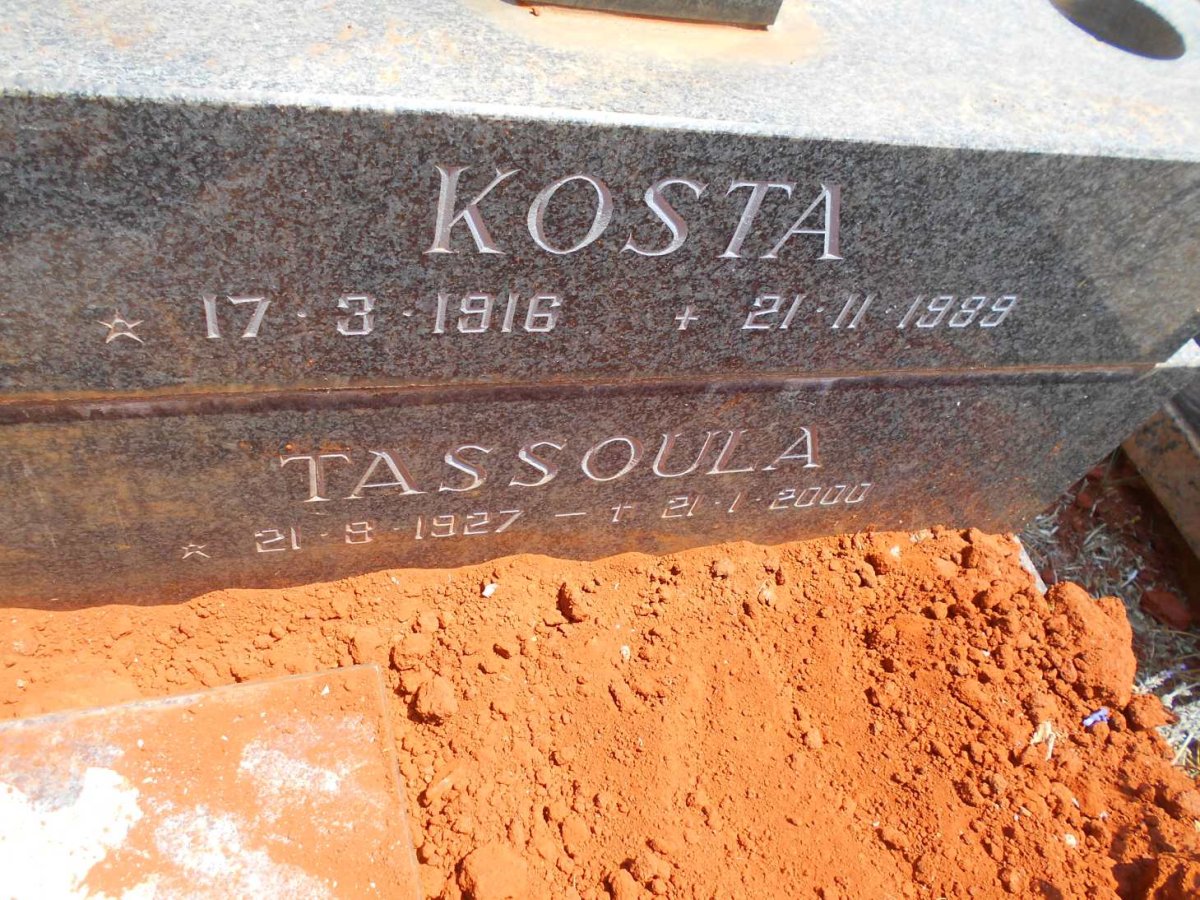 ZAMBELIS Kosta 1916-1989 &amp; Tassoula 1927-2000