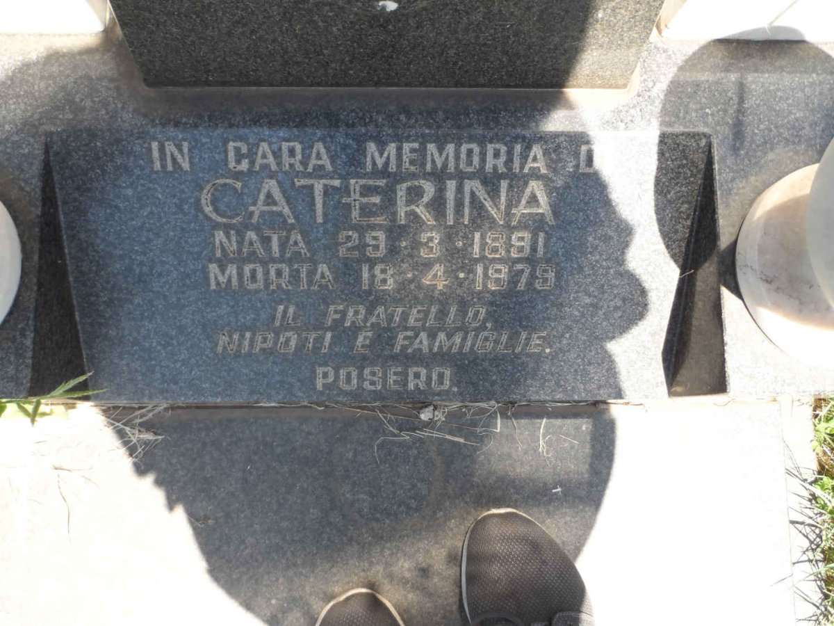 MANGANARO Caterina 1891-1979