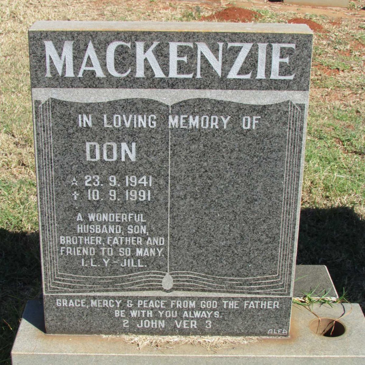 MACKENZIE Don 1941-1991