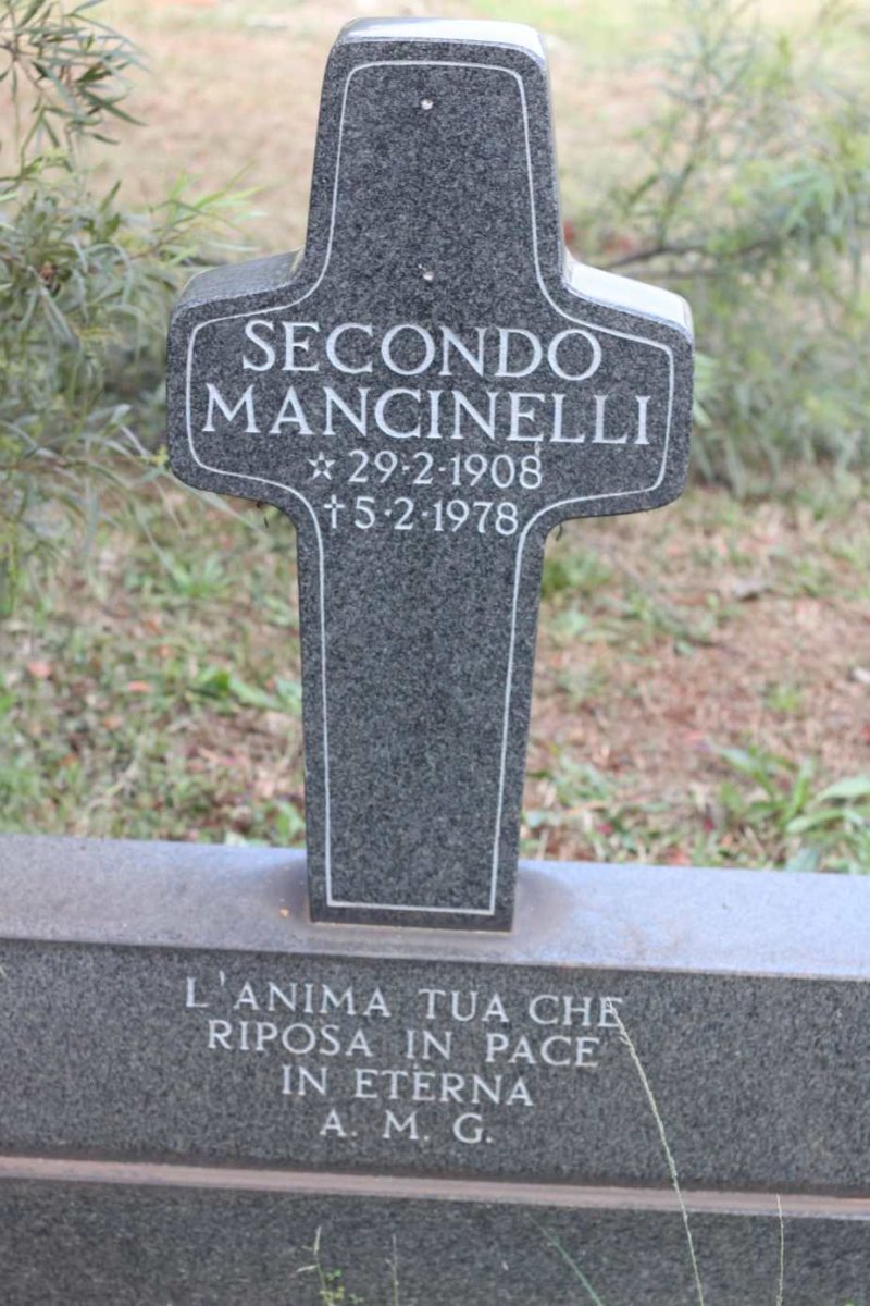 MANCINELLI Secondo 1908-1978