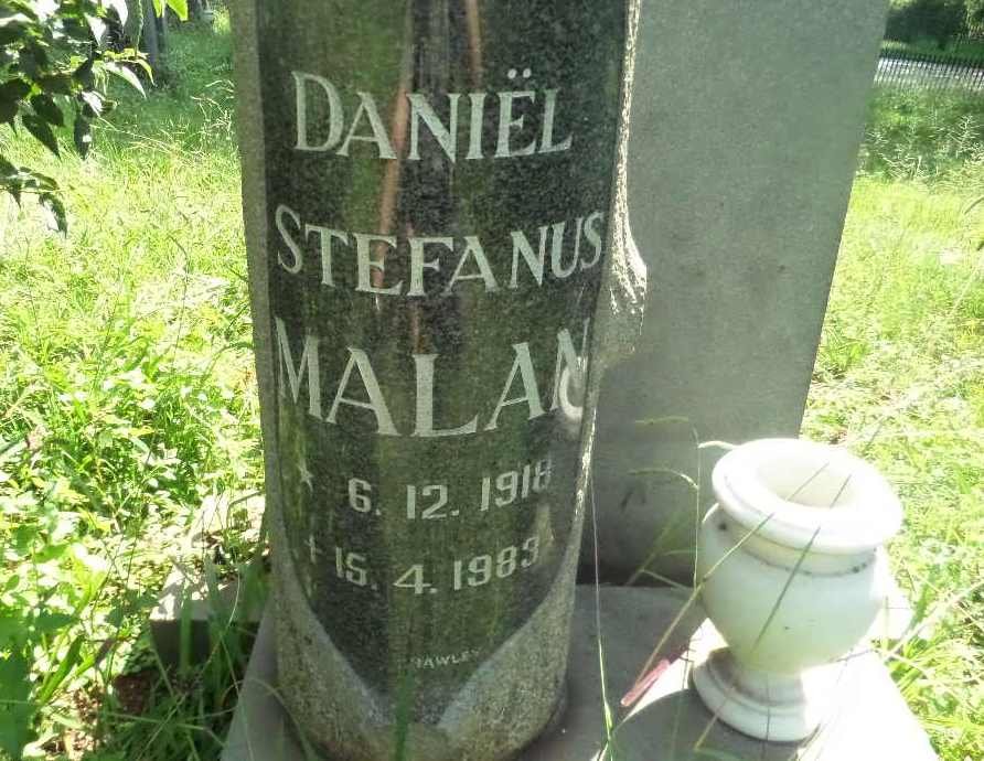 MALAN Daniël Stefanus 1918-1983