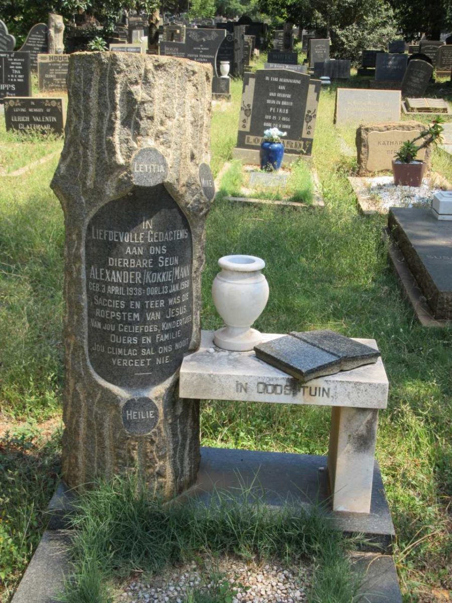 MANN Alexander 1938-1968