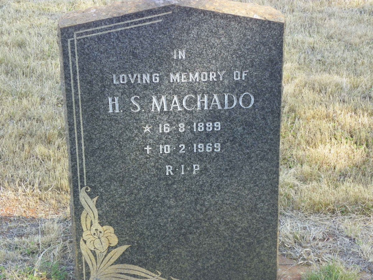 MACHADO H.S. 1889-1969