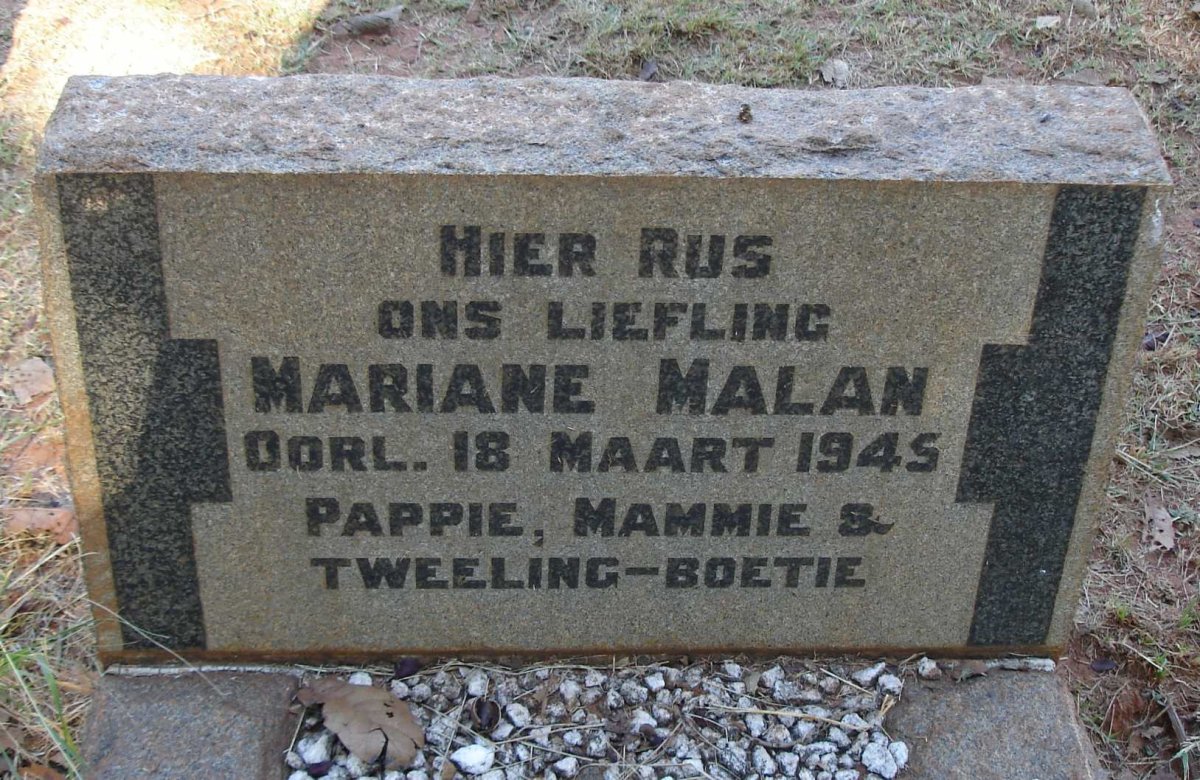 MALAN Mariane -1945
