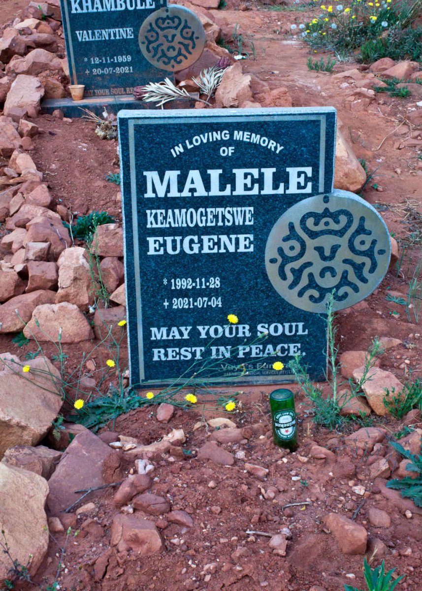 MALELE Keamogetswe Eugene 1992-2021