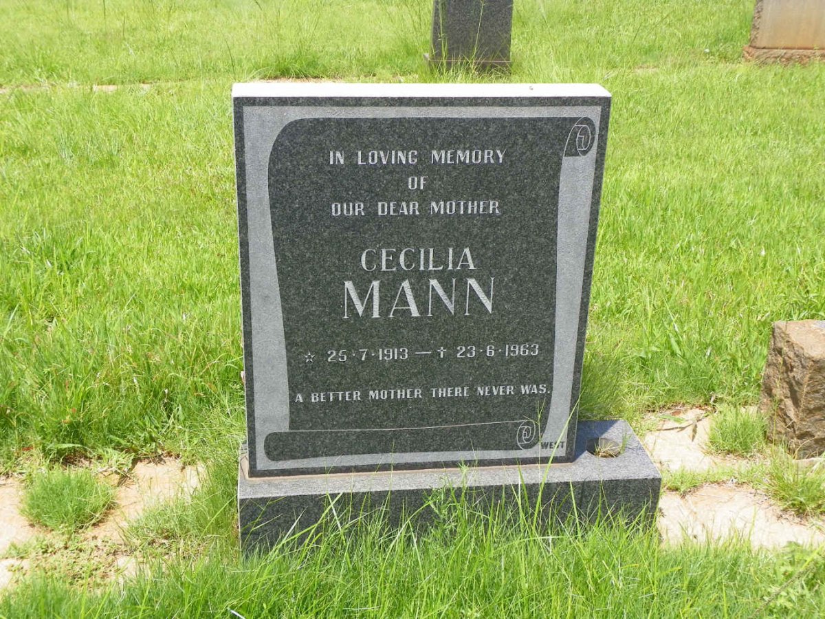 MANN Cecilia 1913-1963