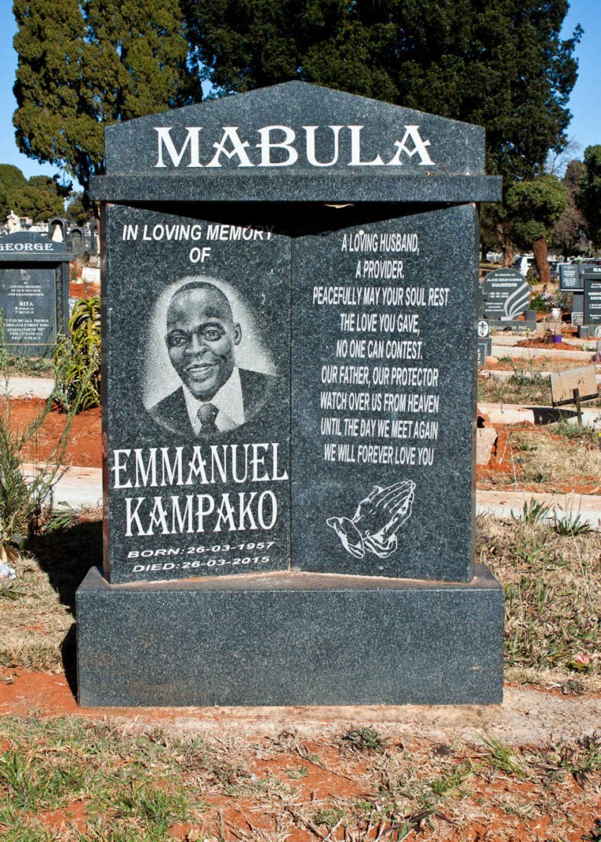 MABULA Emmanuel Kampako 1957-2015