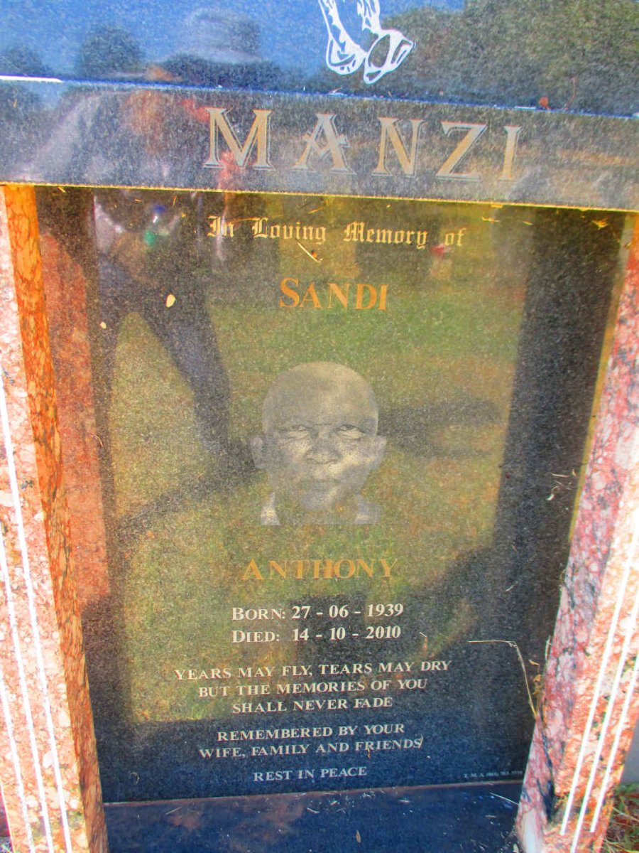 MANZI Sandi Anthony 1939-2010