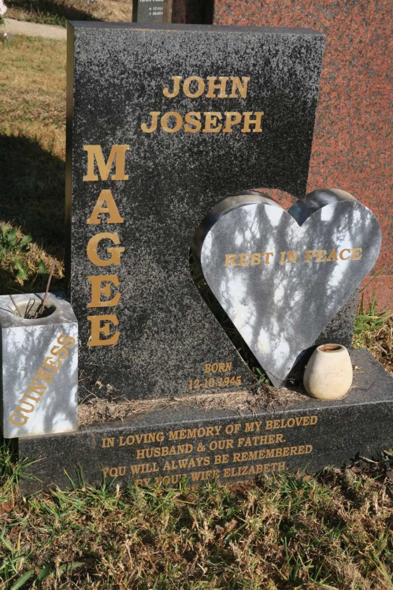 MAGEE John Joseph 1945-