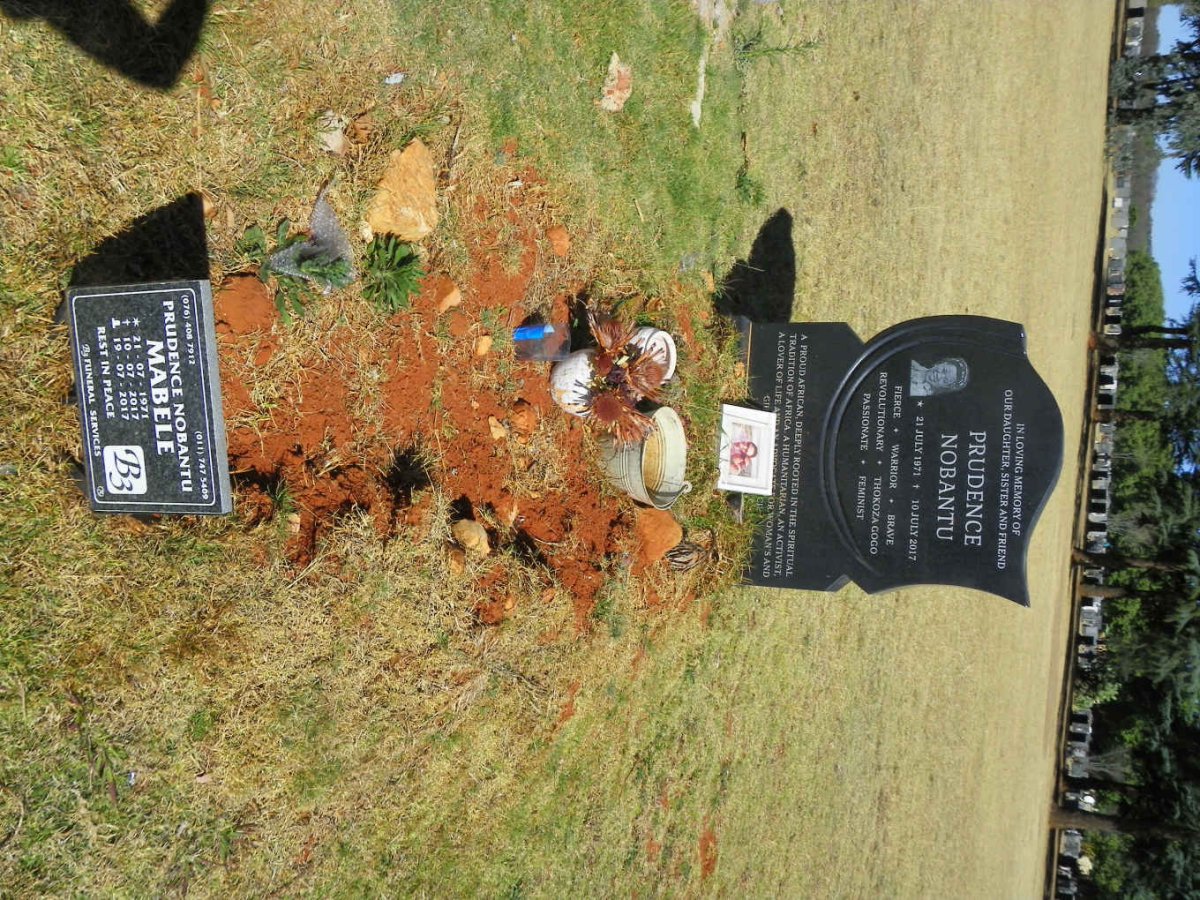 MABELE Prudence Nobantu 1971-2017