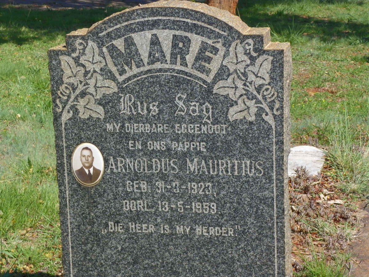 MARE Arnoldus Mauritius 1923-1959