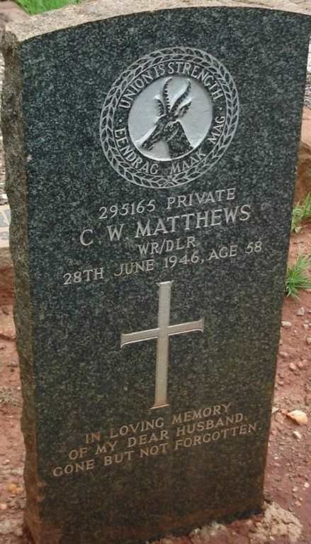 MATTHEWS C.W. -1946