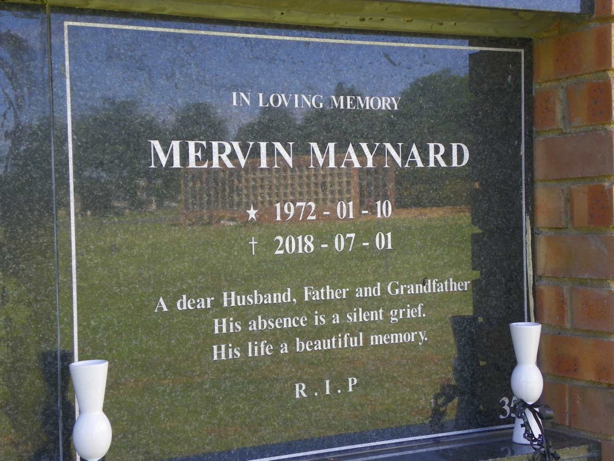 MAYNARD Mervyn 1972-2018
