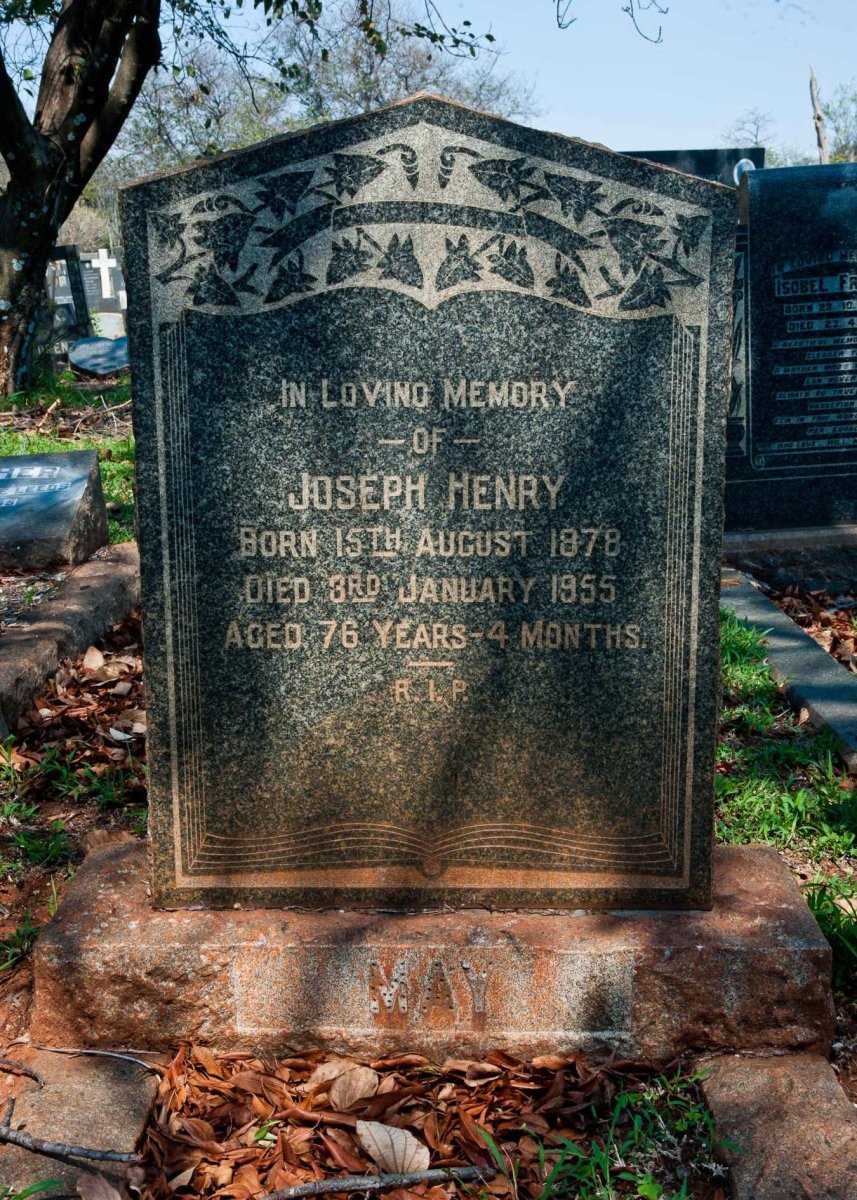 MAY Joseph Henry 1878-1955
