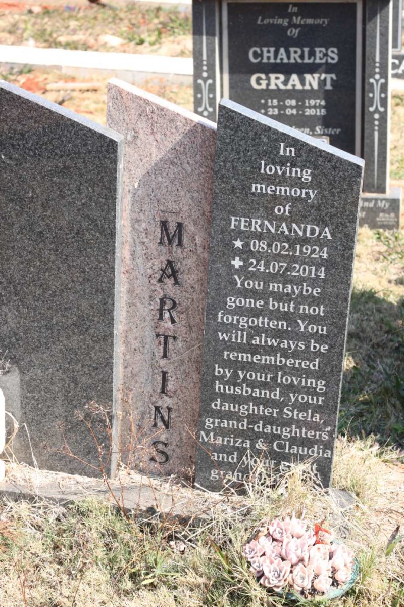 MARTINS Fernanda 1924-2014