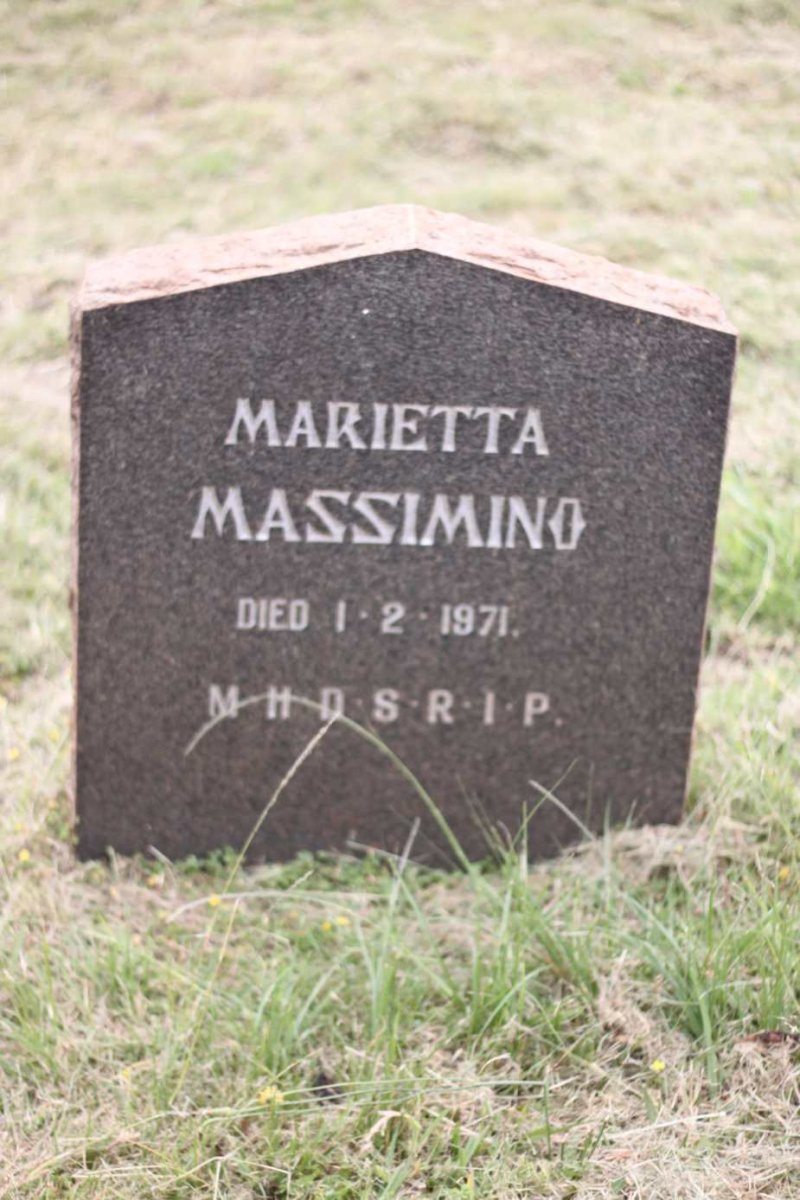 MASSIMINO Marietta -1971