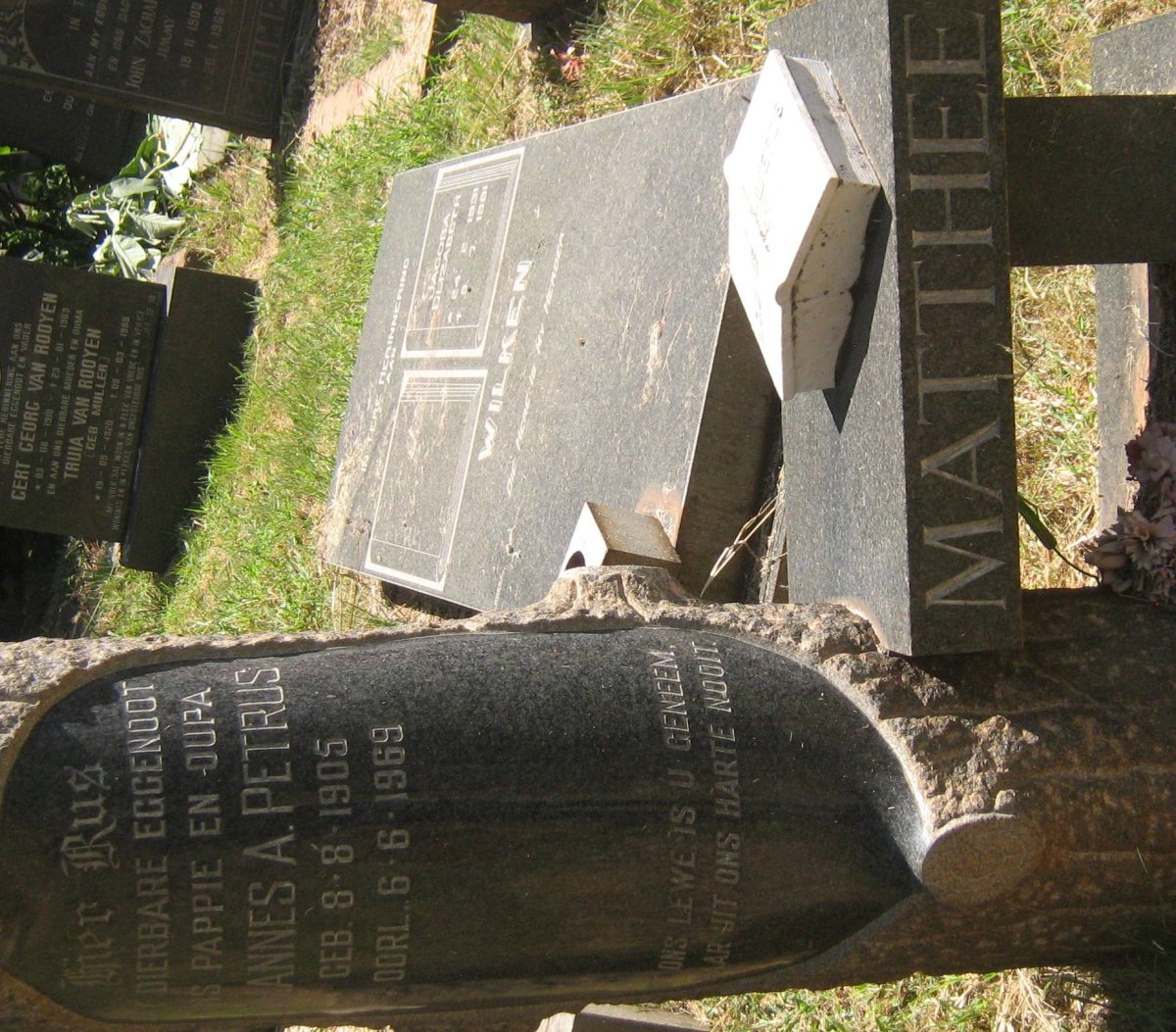 MATTHEE Johannes A. Petrus 1905-1969