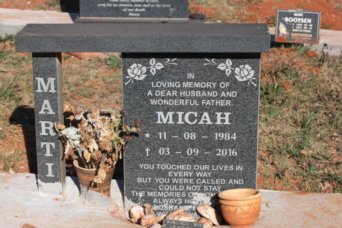 MARTI Micah 1984-2016