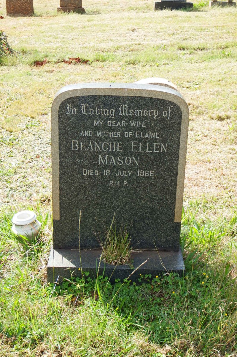 MASON Blanche Ellen -1965
