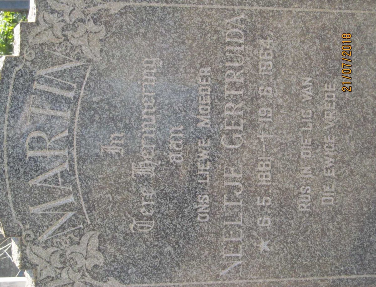 MARTIN Neeltje Gertruida 1881-1964