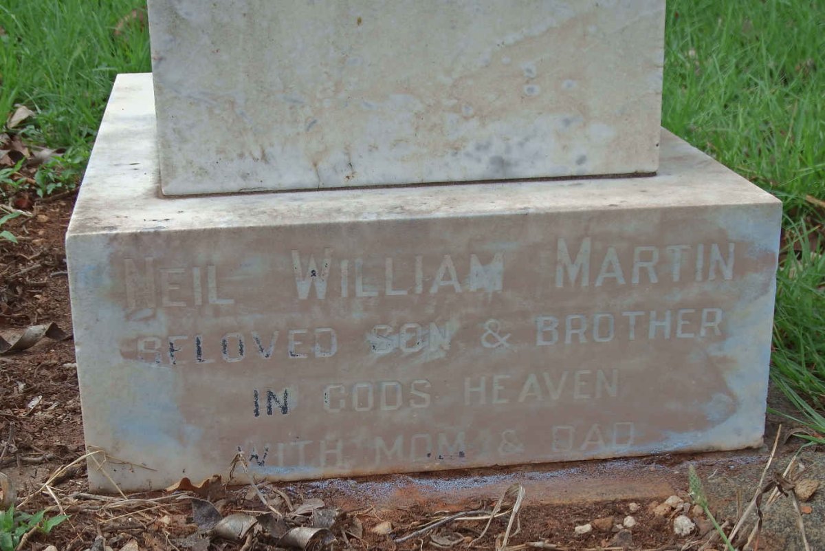 MARTIN Neil William
