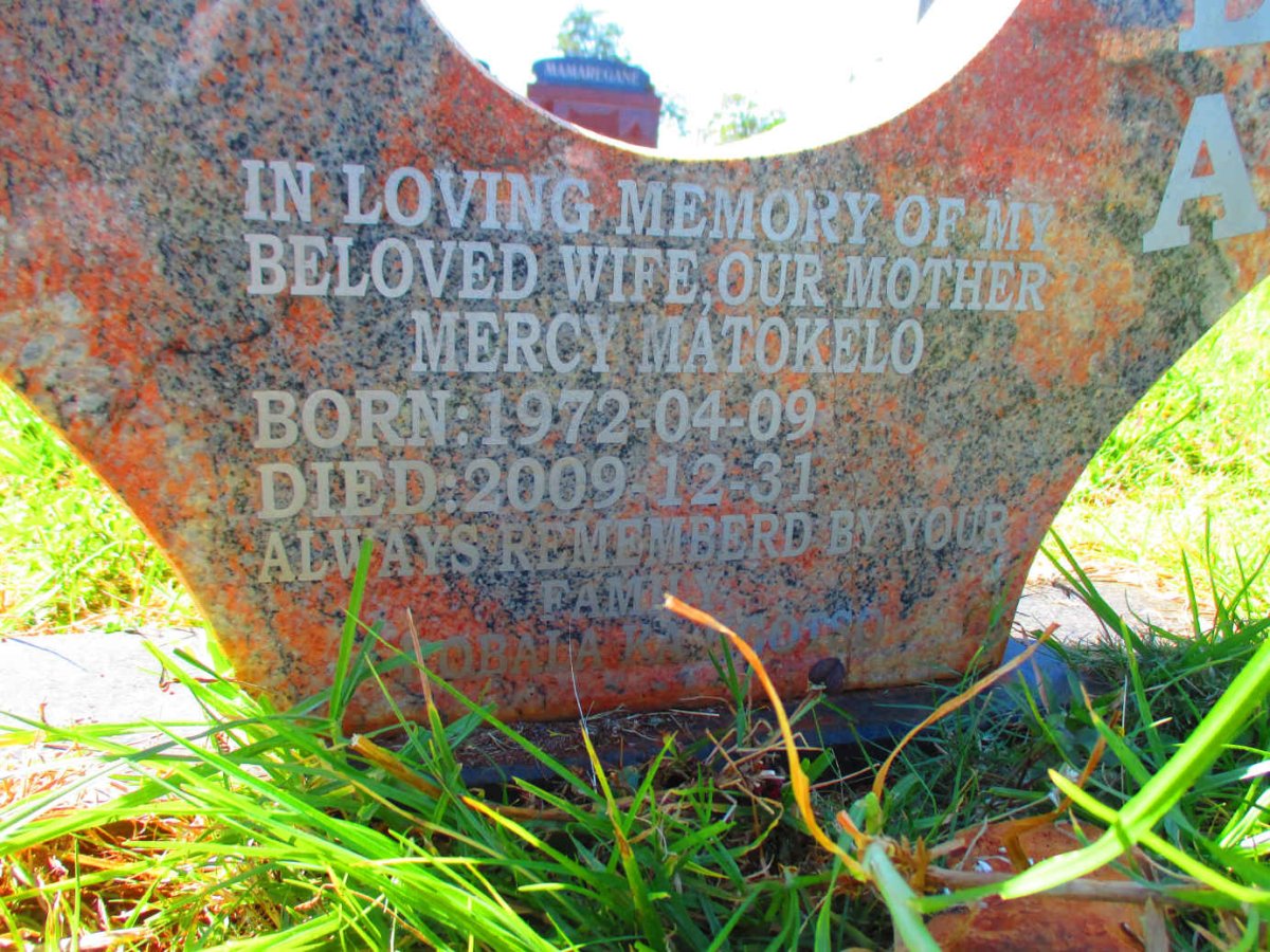 MATLALA Mercy Matokelo 1972-2009