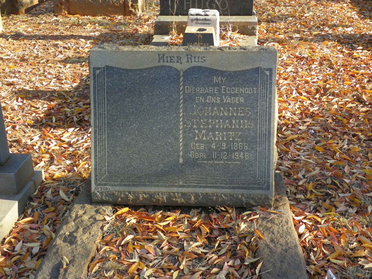 MARITZ Johannes Stephanus 1868-1948