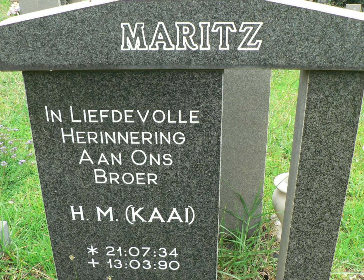 MARITZ H.M. 1934-1990