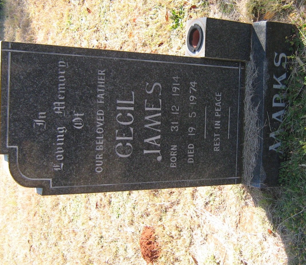 MARKS Cecil James 1914-1974
