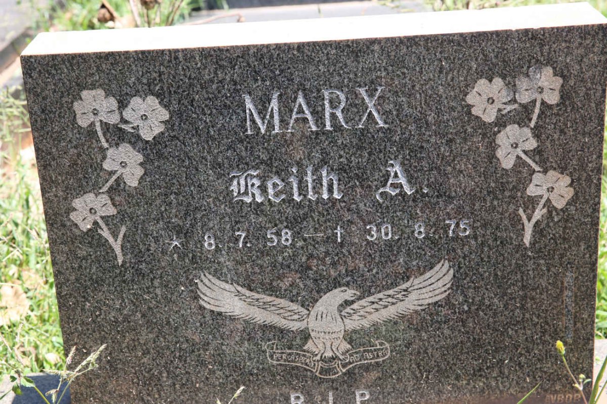 MARX Keith A. 1958-1975
