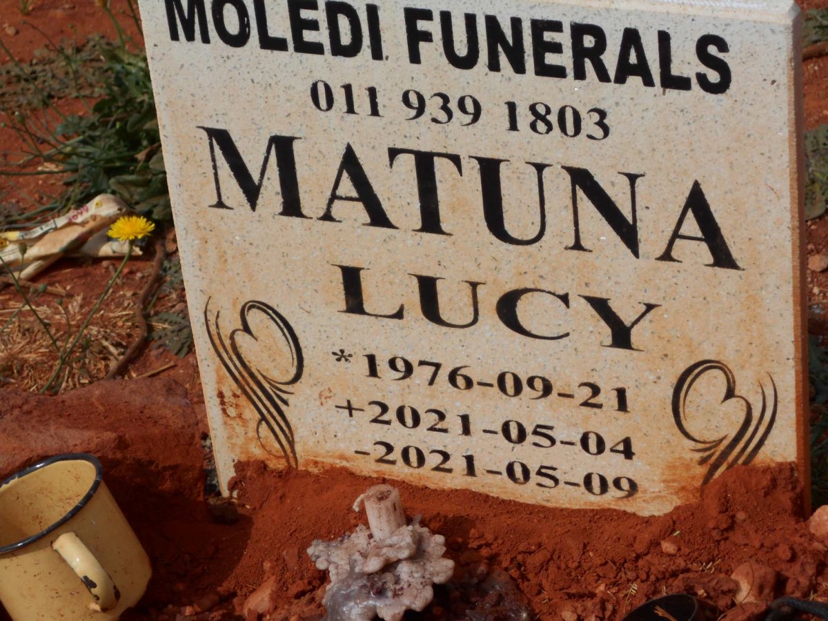 MATUNA Lucy 1976-2021