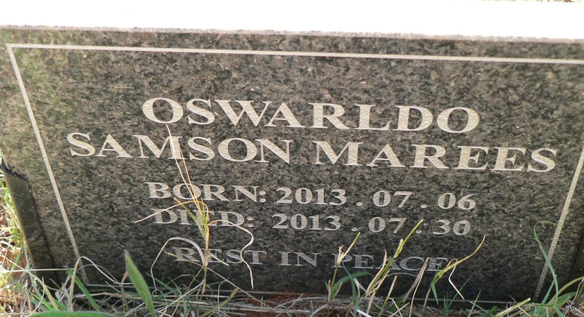 MAREES Oswarldo Samson 2013-2013